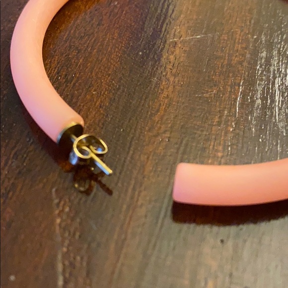 Vintage 70’s Acrylic 3” Hoops - Picture 4 of 7